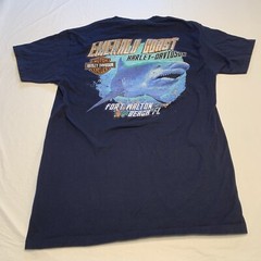 Harley Davidson Emerald Coast Double Sided Short Sleeve T Shirt Men’s Medium