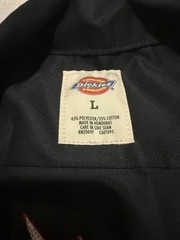 Dickies Cacti Crew Button Down Short Sleeve Size Large NWT