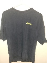 XL Black T Shirt Big Weiner S Sleeve 29 L 25 Across Front Chest Pit To Pit Great