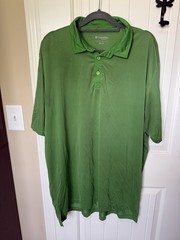 Columbia Men’s Golf Club Invite Polo Omni Wick Lightweight S. Sleeve Shirt XXL