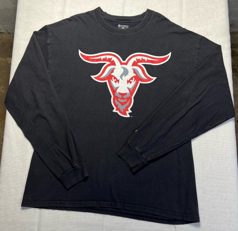 Worcester Polytechnic Institute Champion Double Sided Long Sleeve XL GOAT ON
