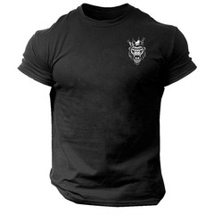 King T Shirt Pocket Gym Clothing Bodybuilding Training Workout HOT ITEM