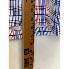Habit Men’s L Patriotic Red/White/Blue Vented Fishing Shirt Button Front Outdoor