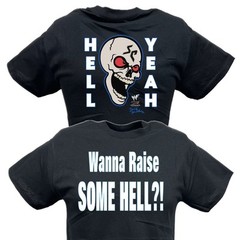 Stone Cold Steve Austin Hell Yeah Skull T-shirt