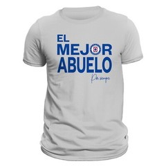 El Mejor Abuelo Por Siempre Cruz Azul Men’s T-Shirt