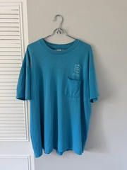 VTG Thrashed Grunge Lonestar Distressed Texas Burn Out T-Shirt XL