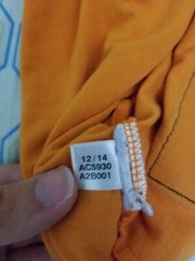 Adidas Pharrell Williams Supercolor Orange T Shirt Multicolor Trefoil Medium