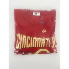 Majestic Cincinnati Reds T-Shirt 2XL Red MLB History Graphic Tee Good
