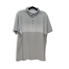Men’s Dark Gray/Gray Polo Shirt – XL – Lightweight Fabric