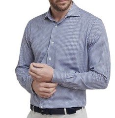 Peter Millar Crown Crafted Excursionist Flex Gingham Sport Shirt Men’s Medium