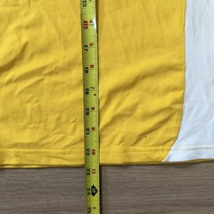 Helly Hansen Yellow Colorblock Zip Quarter Polo Shirt – Size XL