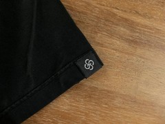 (NO CUSTOMS TAX) GRAN SASSO solid black cotton polo shirt Size Medium / 48 IT