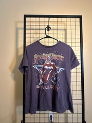Lucky Brand Rolling Stones 1981 U.S. Tour Graphic T-Shirt with Stud Accents
