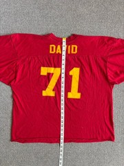 Vintage Russell Athletic Fraternity College Football T-shirt Made In USA XL