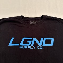 LGND Supply Co T Shirt Mens Size 3XL Big & Tall Logo Teamlgnd Black