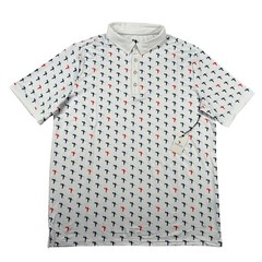 Anderson Ord Shirt Mens L Golf Polo Liberty Patriotic Performance Wicking UPF
