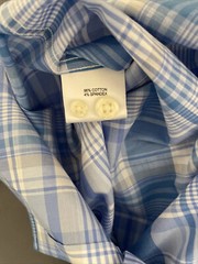 Peter Millar Sport Shirt Crown Vintage Cotton SS Small Blue CBLU NWT MSRP $145
