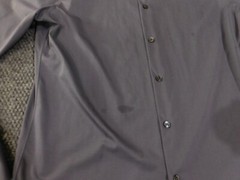 Theory Shirt mens medium blue button up city preppy cotton stretch