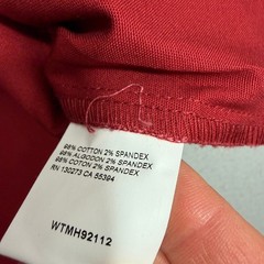 Wrangler Premium Performance Advance Comfort Snap Button Shirt Men’s 4XL Red