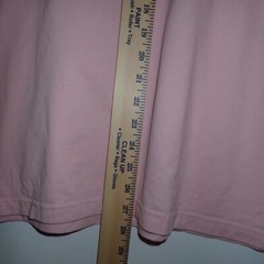 Lee Pink Pima Cotten Basic Tee with a Cluster of Stripes Men’s size L