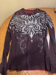 Affliction Long Sleeve Thermal Measured