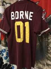 Native Borne Baseball Jersey Eagle Headdress L + Native Pride Cap
