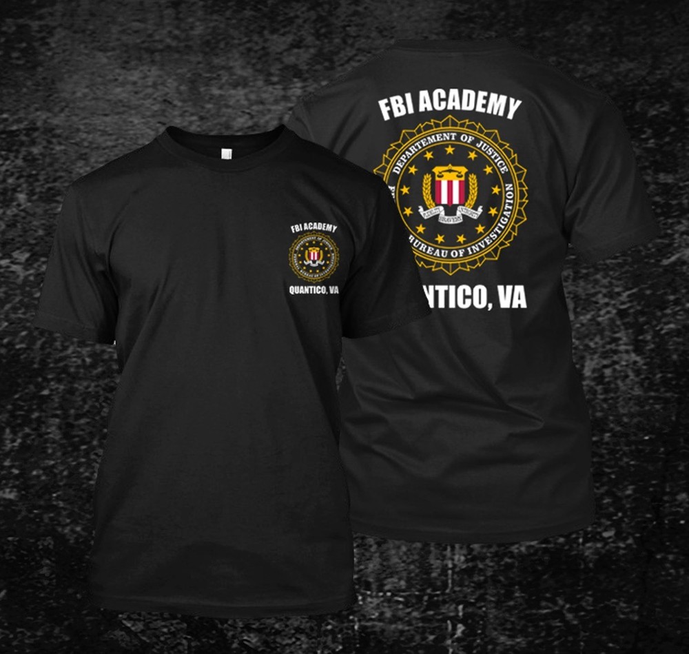 FBI academy – Custom front and back tee