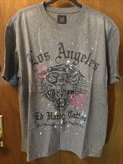 Ed Hardy T-Shirt Rhinestone LA Tiger Limited Edition Rare Shirt Y2K NWT Mens M
