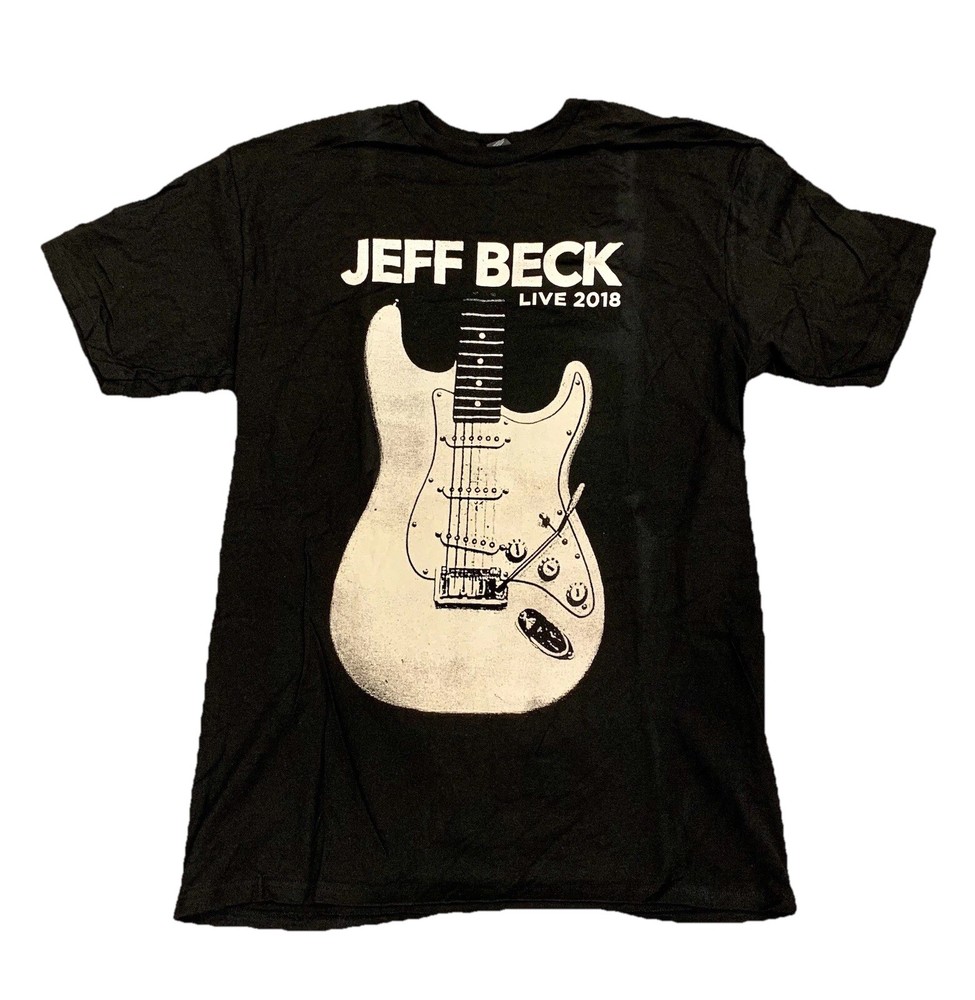 New NWOT 2018 Live Jeff Beck North America Black Tour T-shirt Size Large 🔥