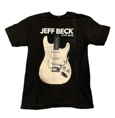 New NWOT 2018 Live Jeff Beck North America Black Tour T-shirt Size Large 🔥