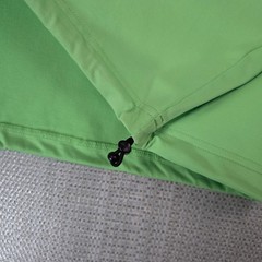 GREG NORMAN x LAWSONIA WISONSIN Mens Size XL Performance 1/4 ZIp Windshirt Green