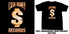 Cash Money Music RAP T Shirt