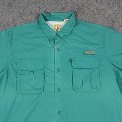 RedHead Lightweight Button-Down Outdoor Casual Shirt Men’s Size 2XL Teal Green