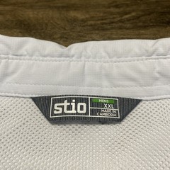 Stio Hatcher Micro Ripstop Technical Vented Snap Shirt Mens XXL Blue Outdoor EUC