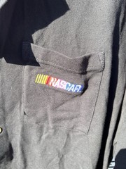 ST. CLAIR APPAREL NASCAR Button collared Shirt Racing Casual Dress Size XXL