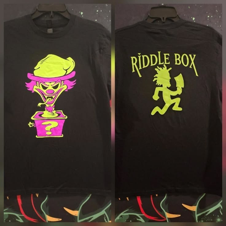 INSANE CLOWN POSSE Riddle Box Double-sided Shirt SG562