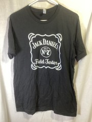 Jack Daniel’s Field Tested Black Large Cotton T Shirt T15