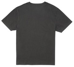 Volcom Solid Stone Embroidered SS T-Shirt – Black – New