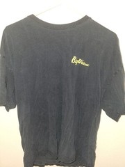 XL Black T Shirt Big Weiner S Sleeve 29 L 25 Across Front Chest Pit To Pit Great