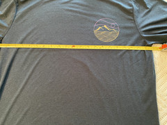 01 ALGO QUICK DRY PERFORMANCE T, UPF 40,NAVY/GRAPHIC, SIZE: XL, PREOWN, FREE SHP