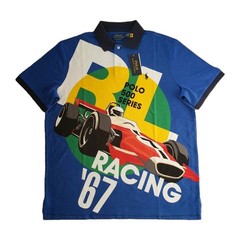 Polo Ralph Lauren Formula ’67 Racing Size Large Mens 500 Series Polo Shirt