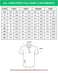 Abstract Gradient 3D Print Polo