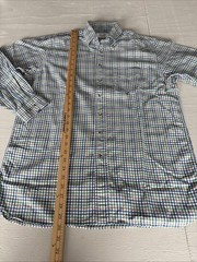 Ben Silver Charleston Button Down Multicolor Shirt Sz M Made In Canada