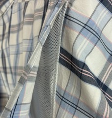 Columbia PFG Super Bonehead Button Down Fishing Shirt Mens Medium Blue Plaid