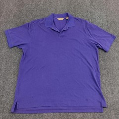 Roundtree & Yorke Gold Label Purple Polo Shirt XL