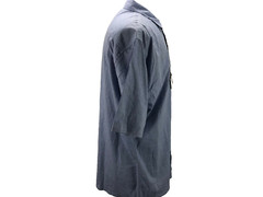 Michael Brandon 2XL Button-Up Solid Blue Short Sleeve Stretch Casual Men Shirts