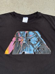 Star Wars Celebration IV Darth Vader Movie Promo Tee Men Large 2007 21.5×27.5