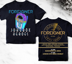 New Foreigner Juke box Album Cover AOP 3D T-Shirt GE762