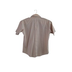 Christian Dior Monsieur 1990s Cotton Point Collar Beige Shirt XL