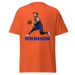 Brunson Shirt New York Basketball Retro Video Game Tee